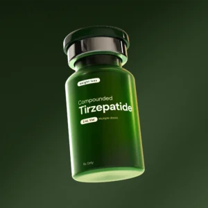 Premium Compounded Tirzepatide glass vial for weight care