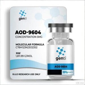 AOD-9604 5mg Peptide Vial – HGH Fragment 176-191 for Fat Metabolism Research