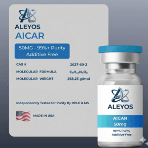 AICAR Acadesine research peptide powder AMPK activator cellular energy metabolism